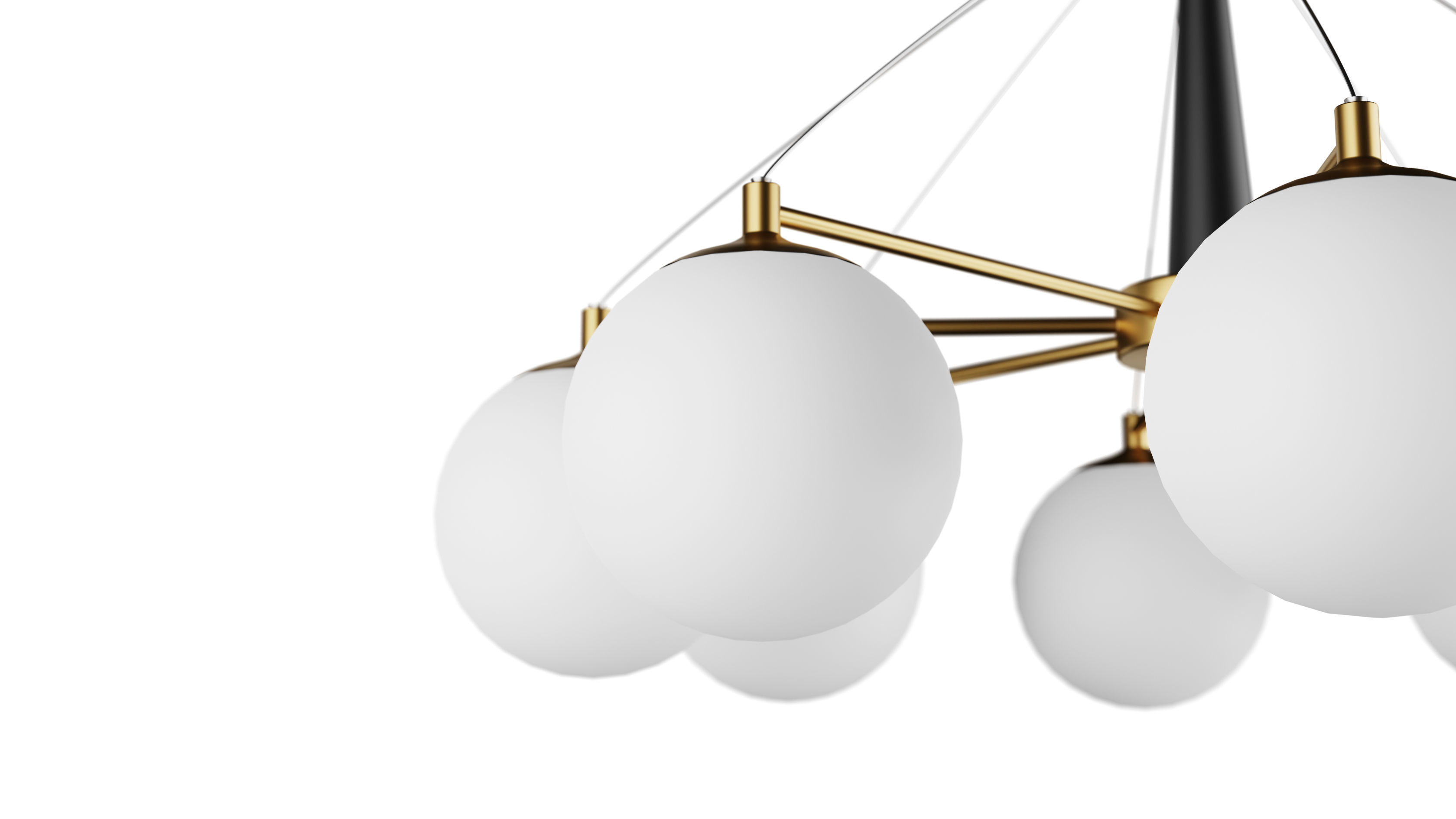Kda-4025 Chandelier Lamps 3D model_3