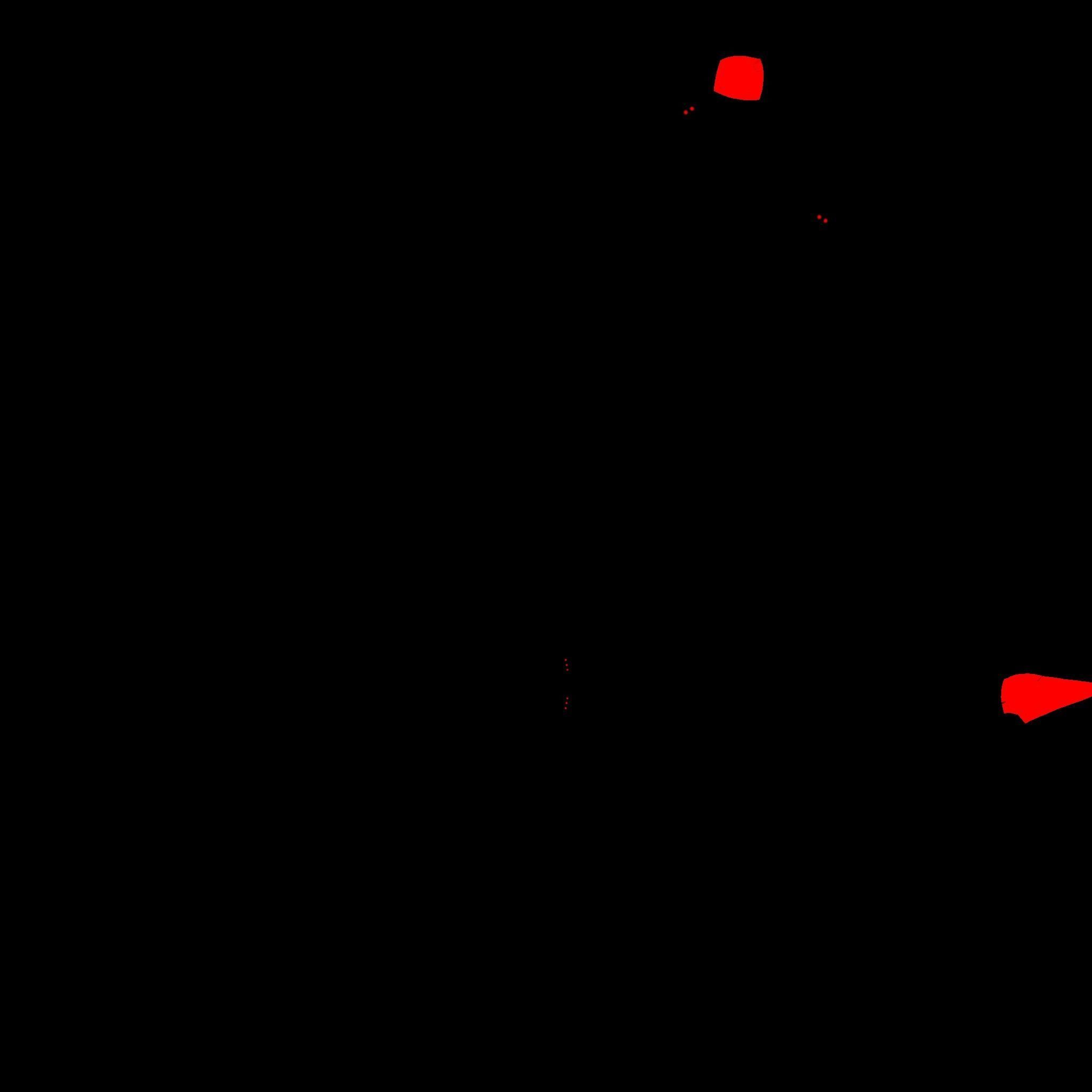 Steampunk Mask A01 Steel Red - SciFi Character Design Low-poly 3D model_19