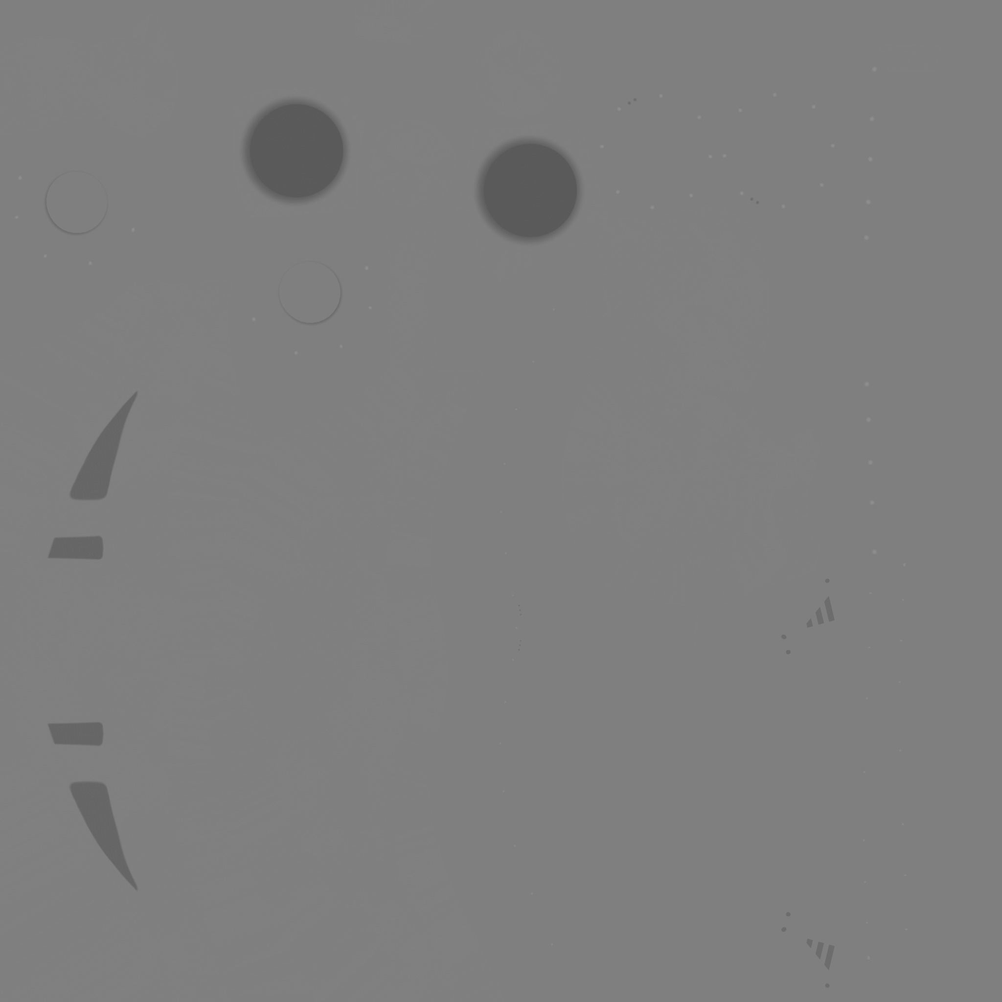 Steampunk Mask A01 Steel Red - SciFi Character Design Low-poly 3D model_20