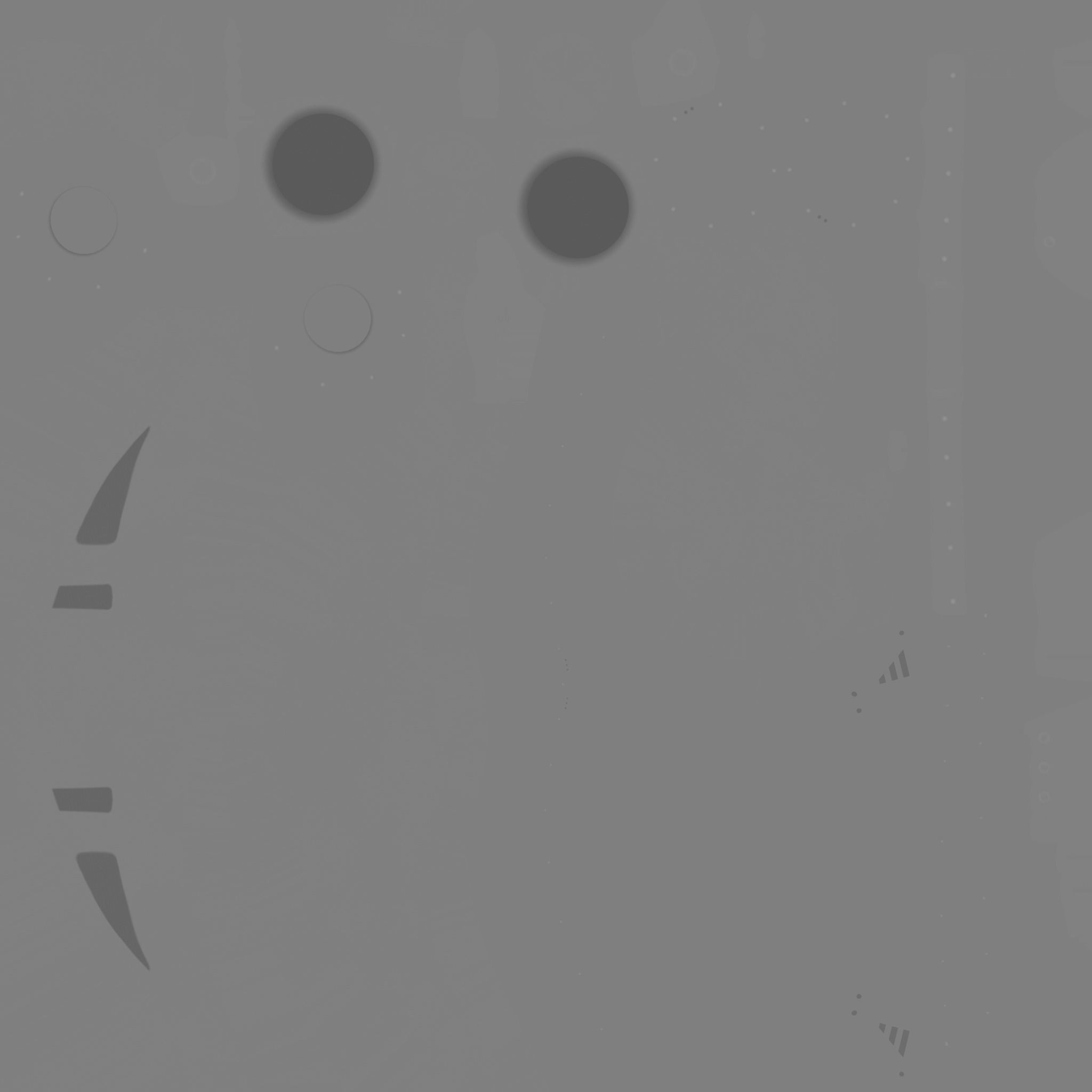 Steampunk Mask A03 Metal Gold - SciFi Character Design Low-poly 3D model_20