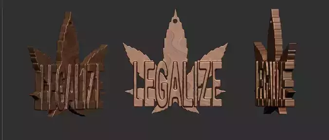 necklece collar legalize 3D print model