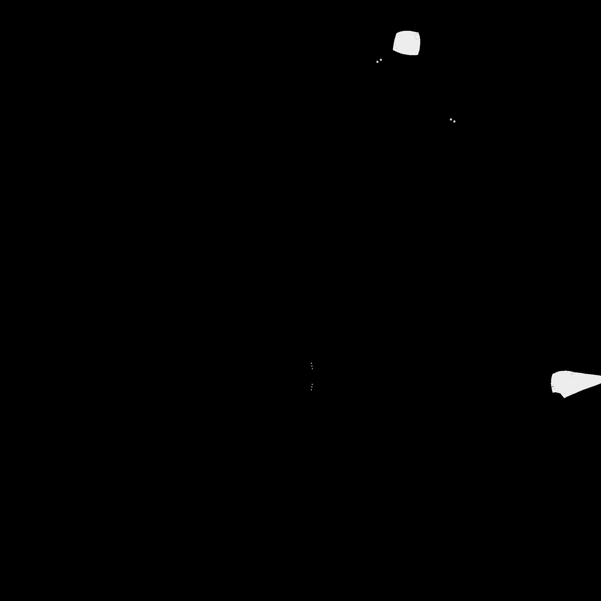 Steampunk Mask A04 White Gold - SciFi Character Design Low-poly 3D model_19