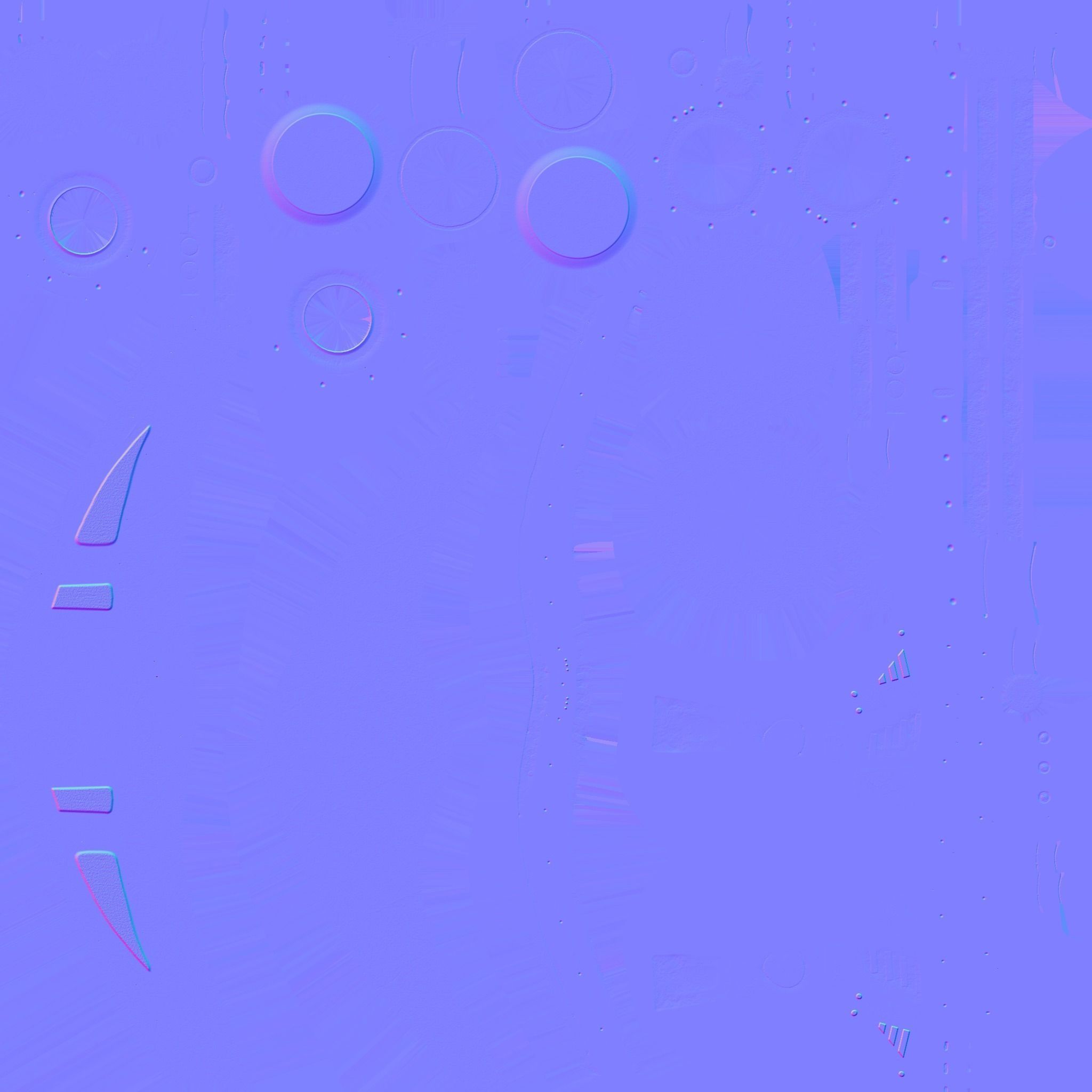 Steampunk Mask A04 White Gold - SciFi Character Design Low-poly 3D model_22