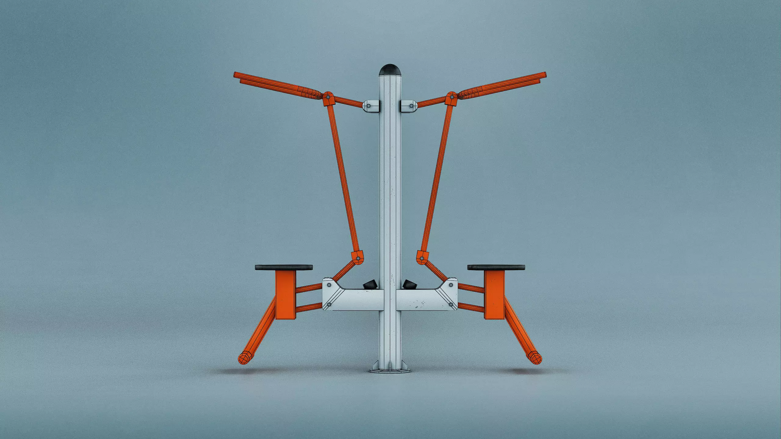 Outdoor Sports Equipment Low-poly 3D model