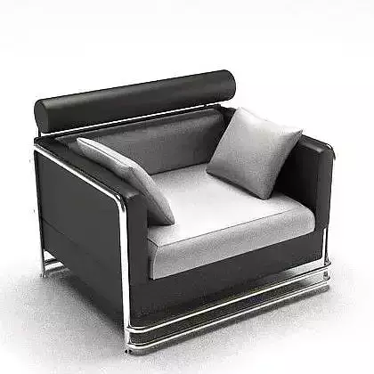 Chair With Cushion And Pillows