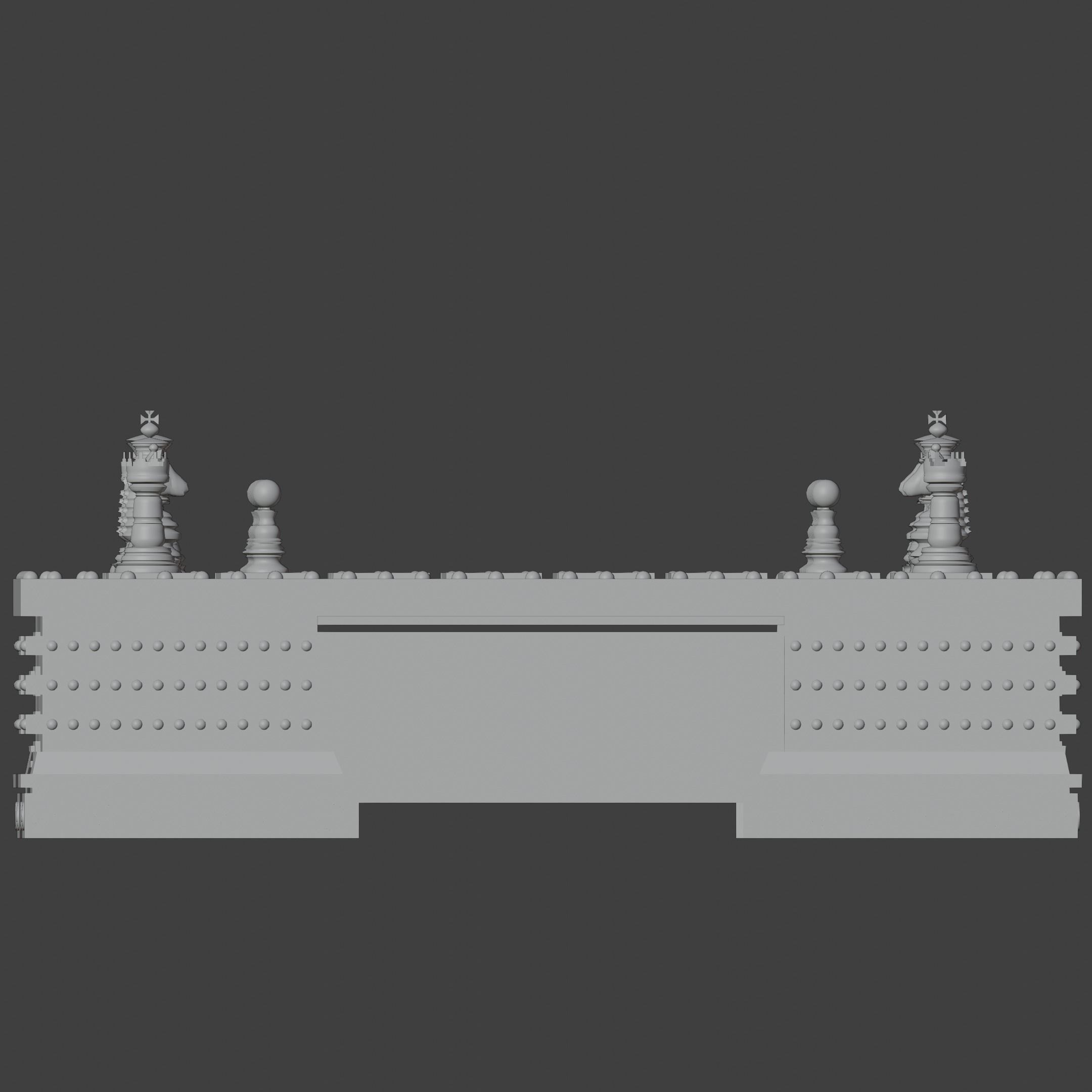 chess set Free 3D model_4