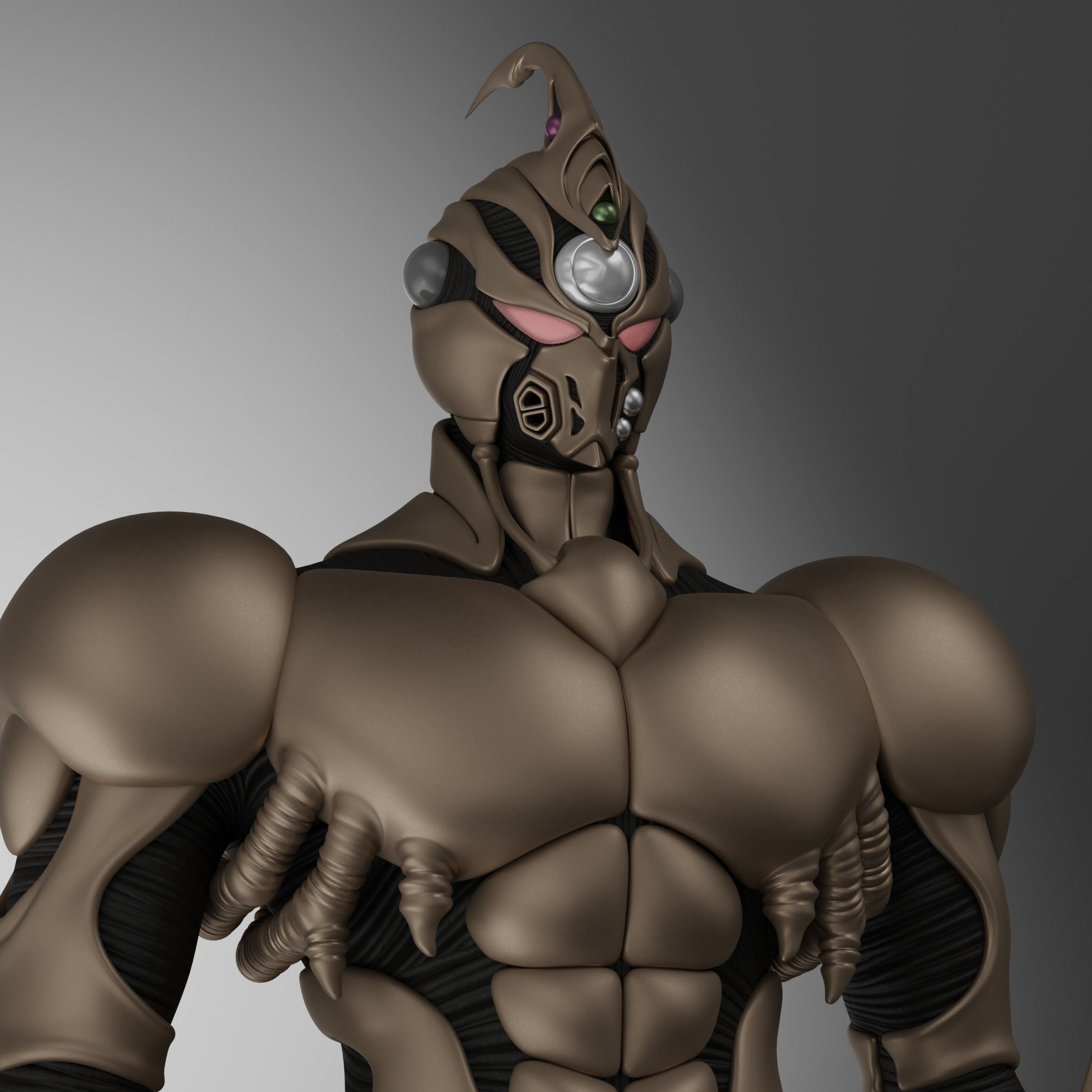 Guyver II 3D model_5