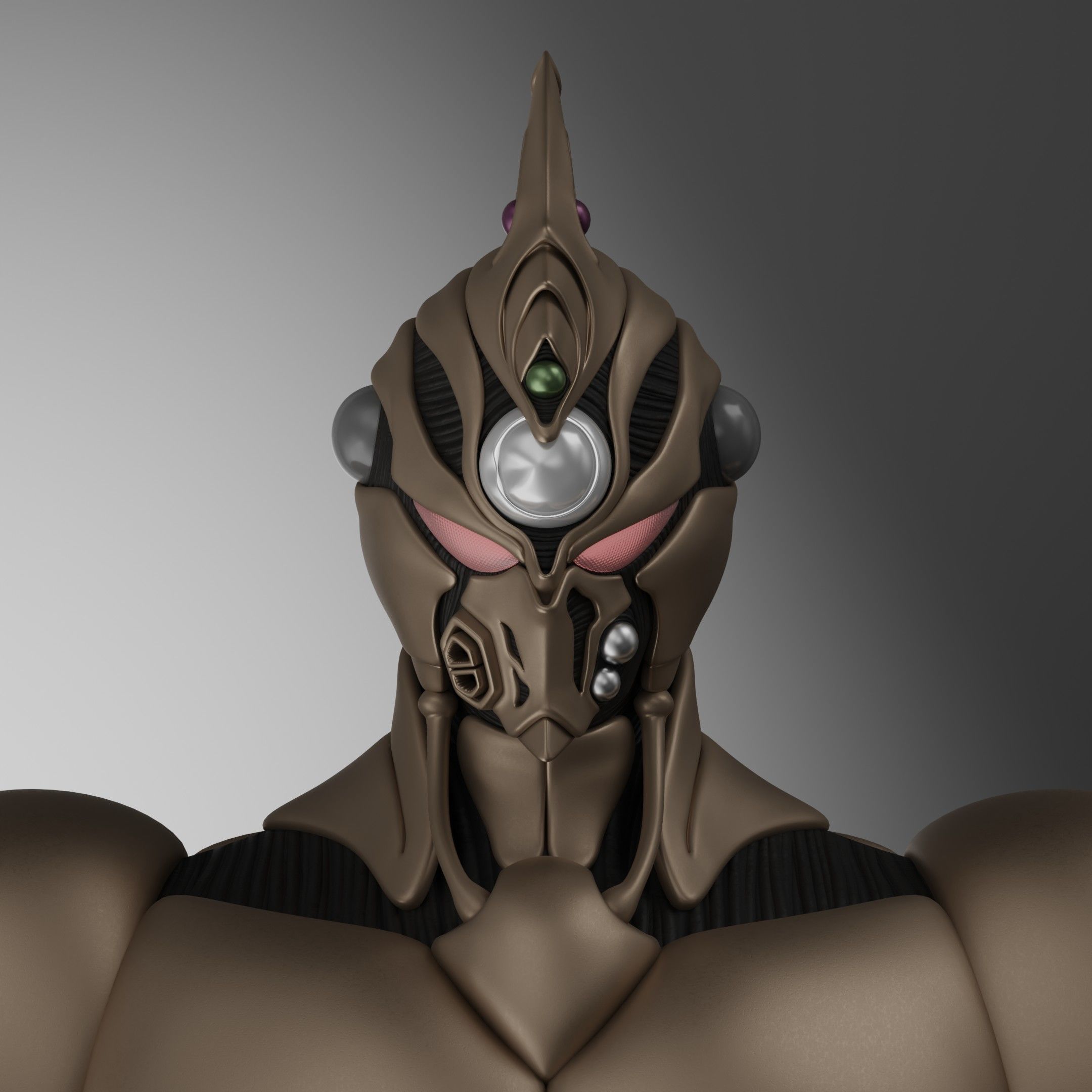 Guyver II 3D model_1