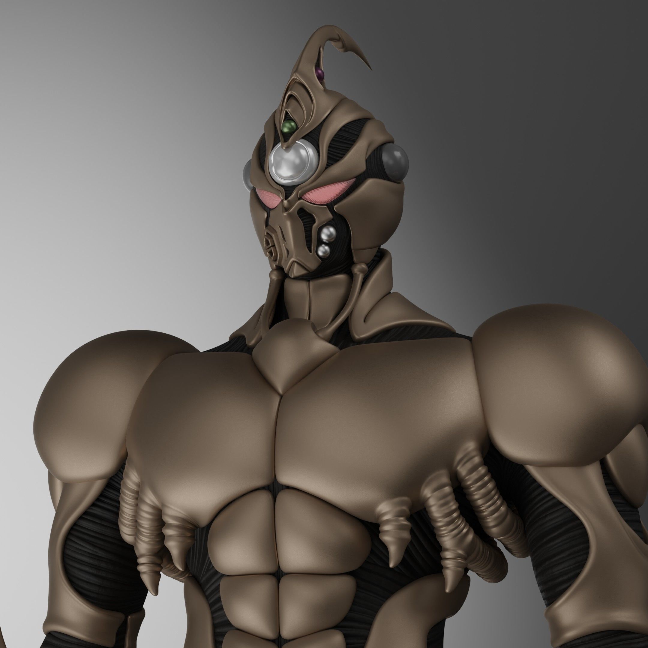 Guyver II 3D model_4