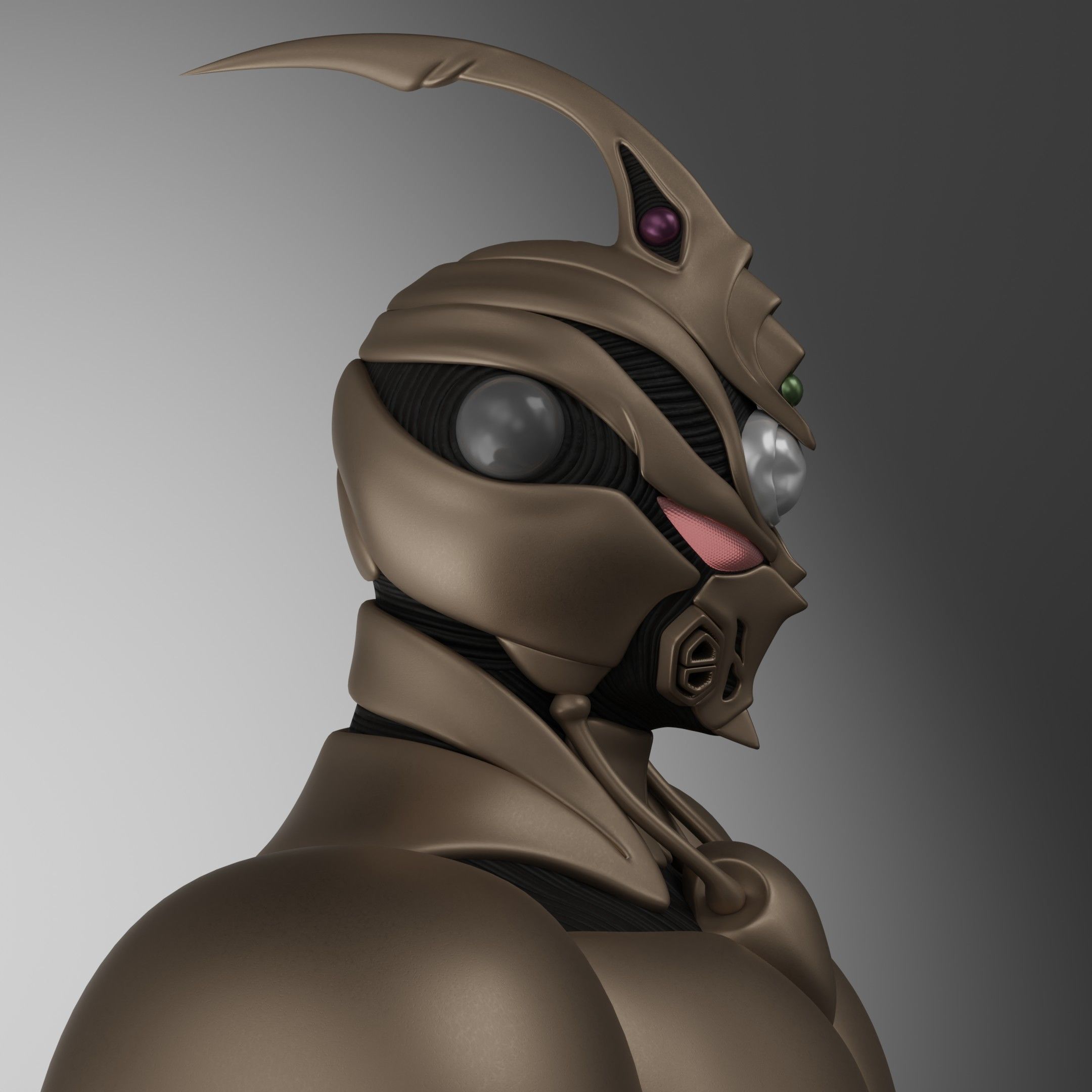 Guyver II 3D model_3