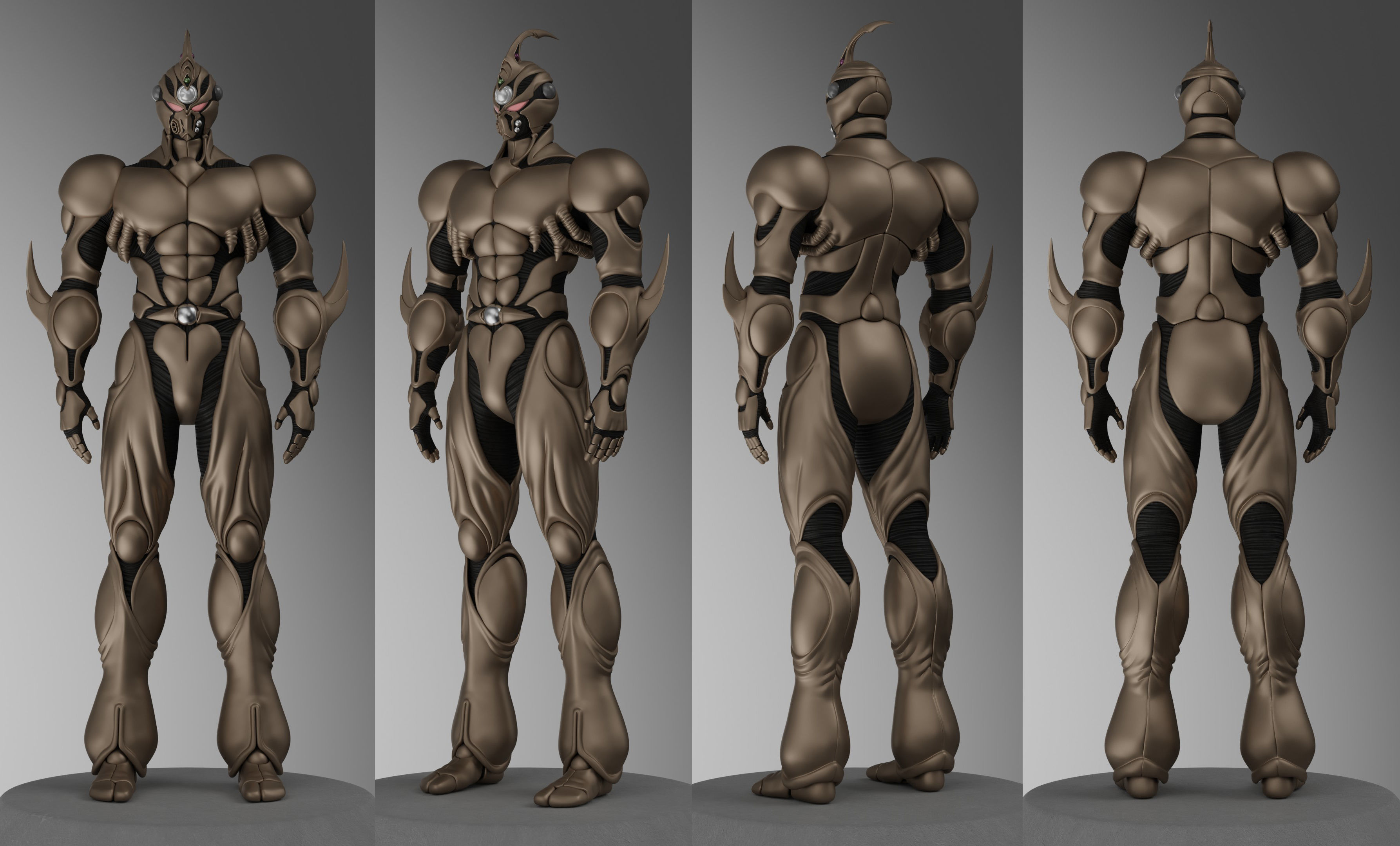 Guyver II 3D model_8