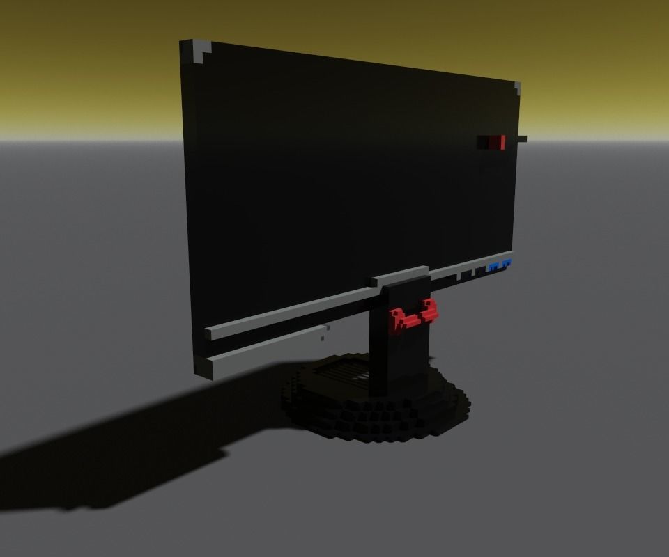 Monitor Gaming 3D print model_1