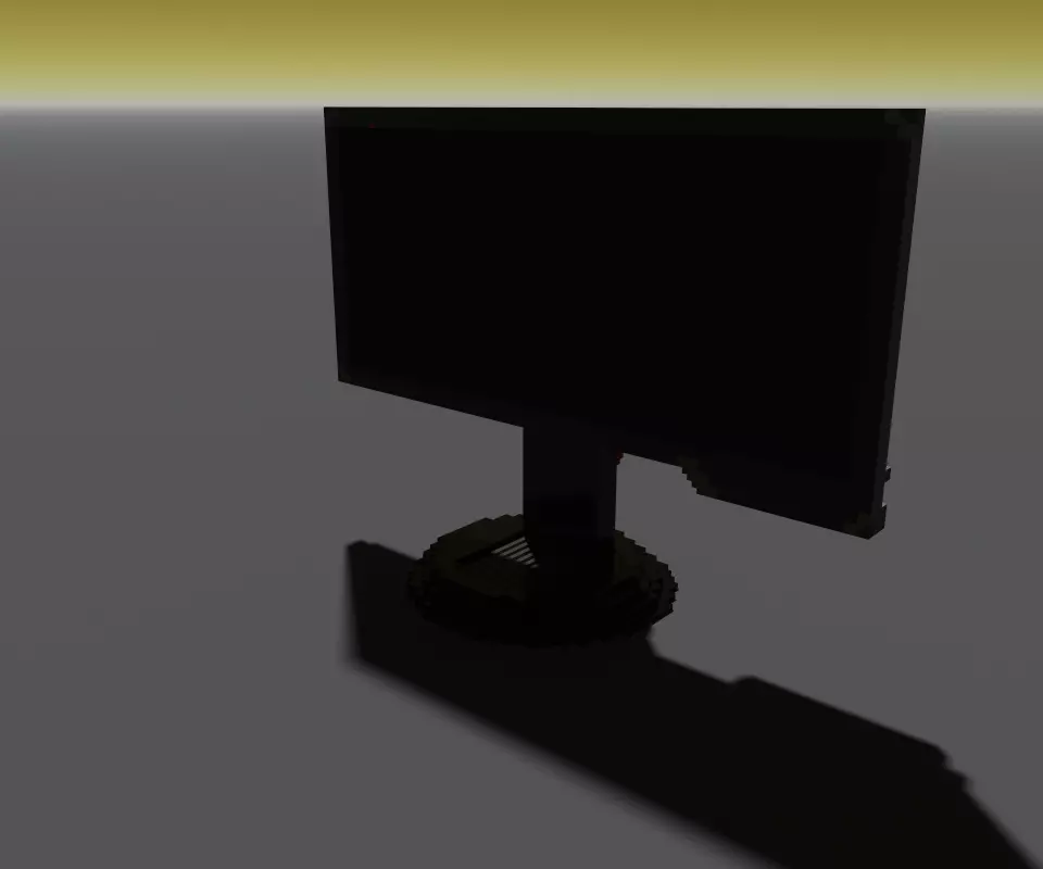 Monitor Gaming 3D print model_0
