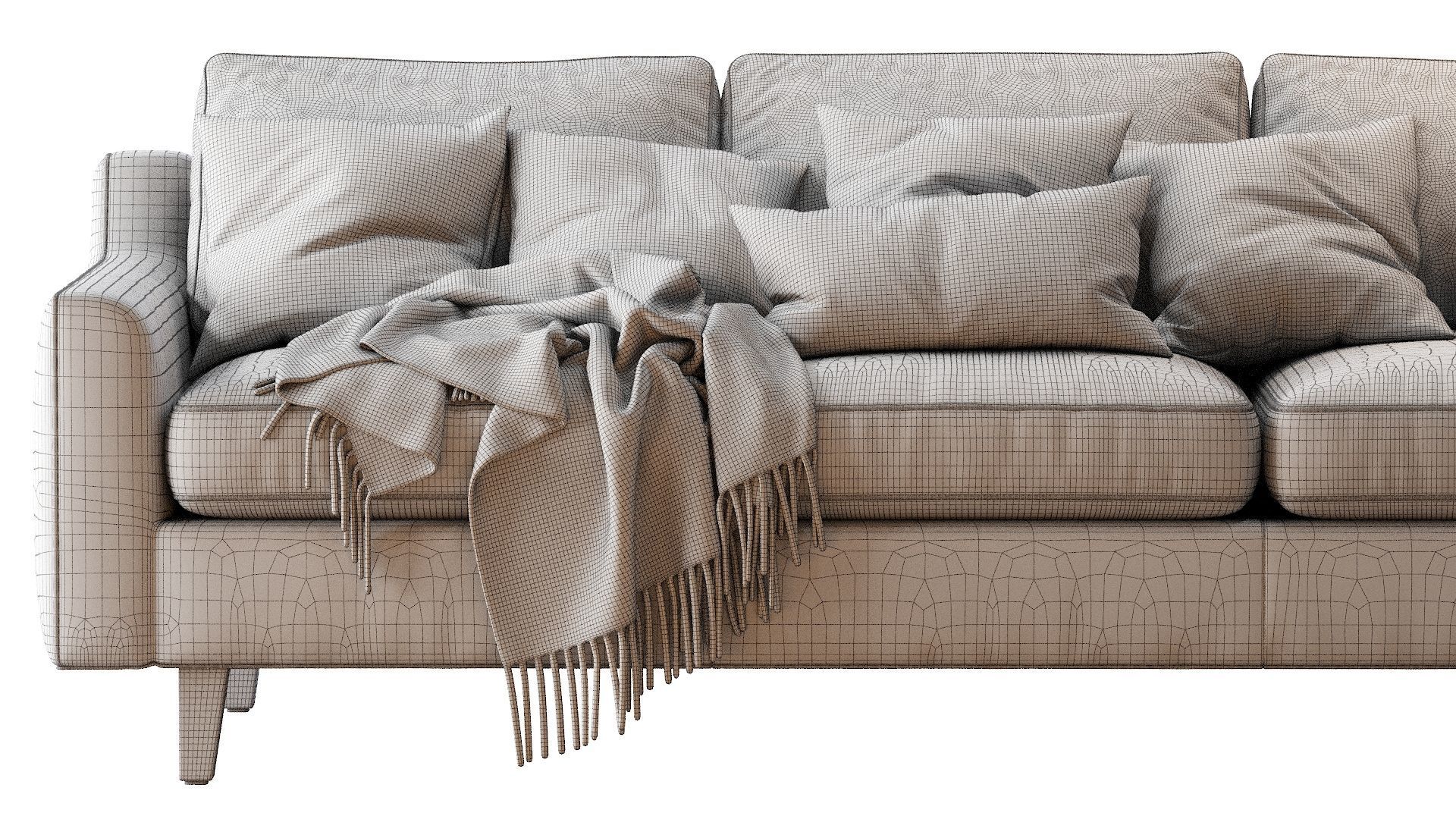 Beverly Sofa 3 3D model_35