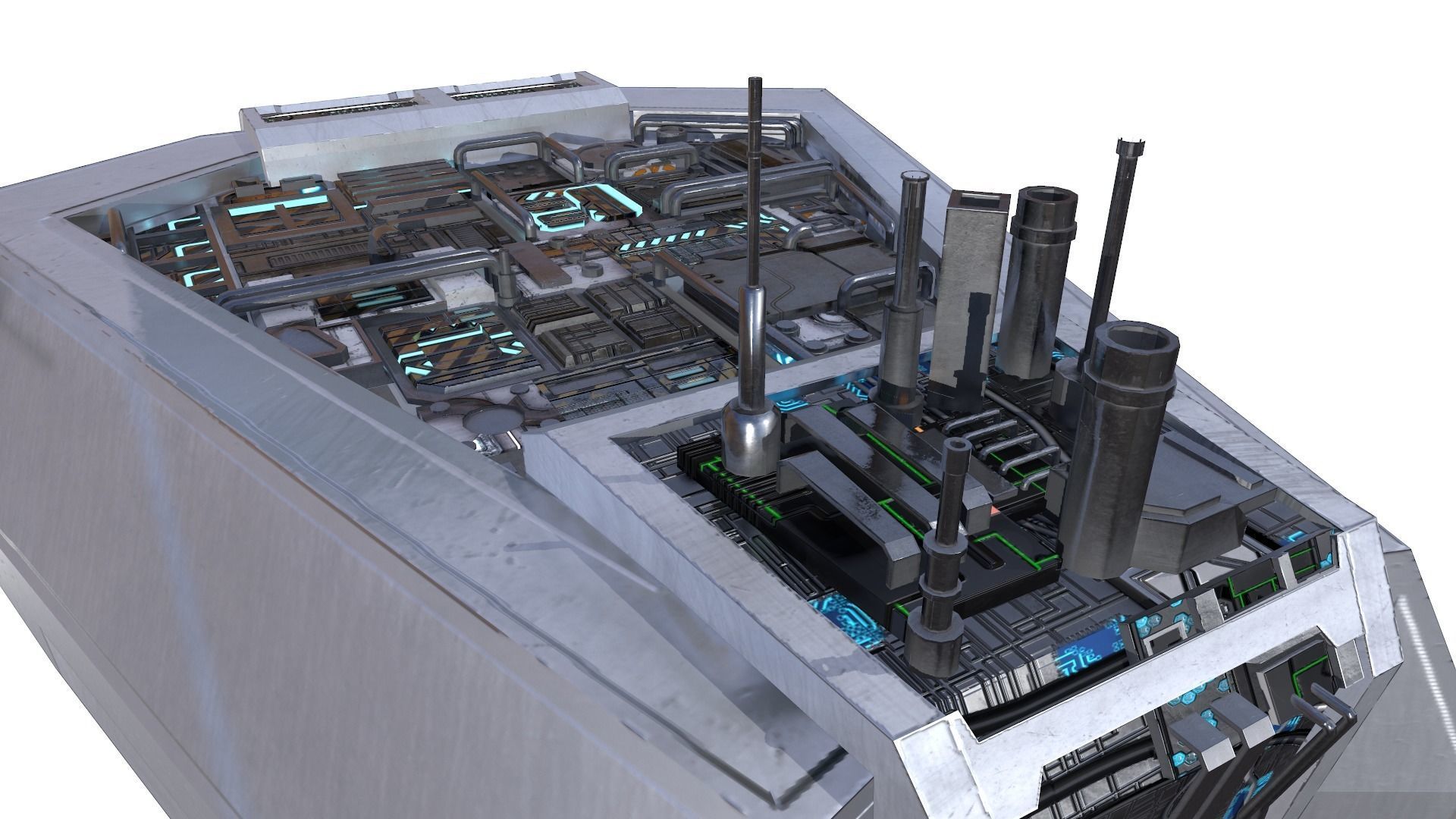 Hydrorig - Oblivion 3D model_7