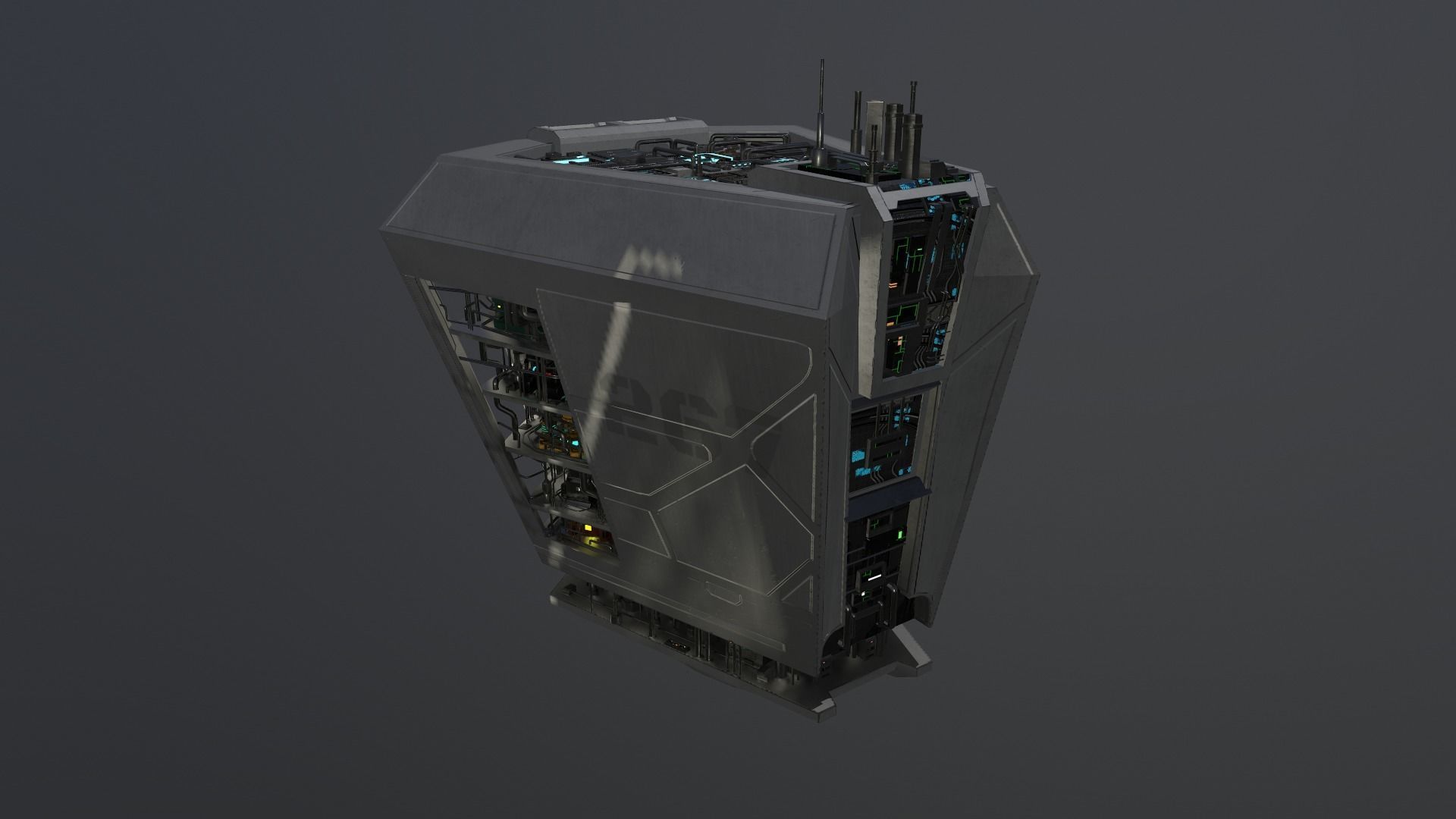 Hydrorig - Oblivion 3D model_35