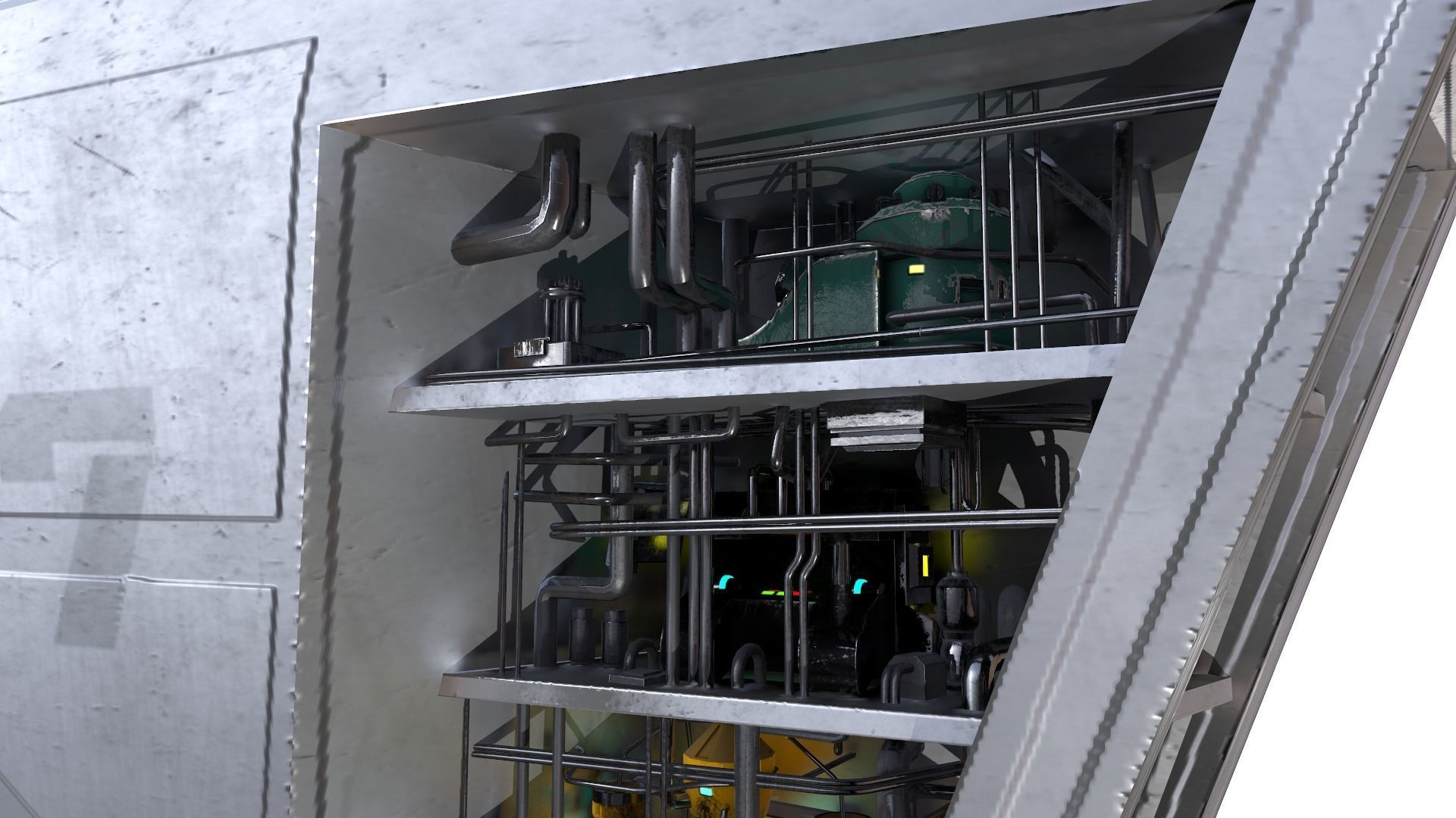 Hydrorig - Oblivion 3D model_11