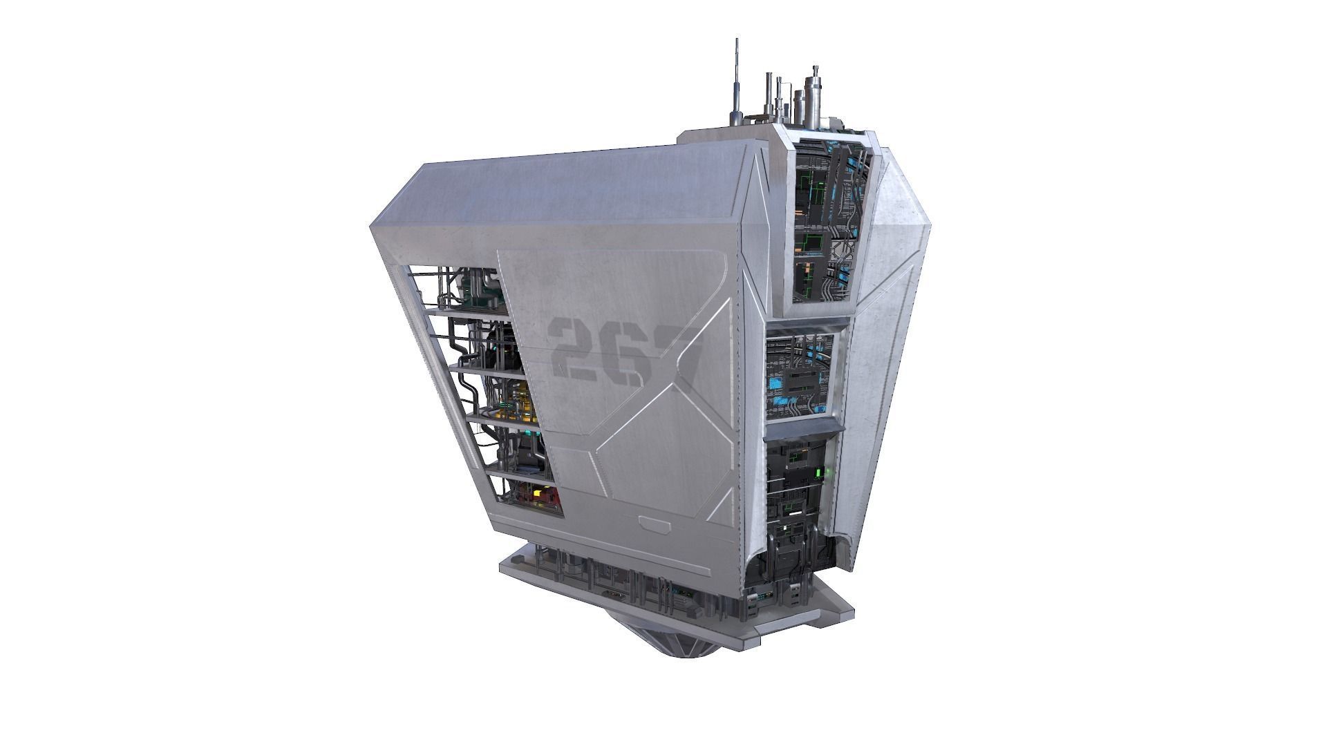 Hydrorig - Oblivion 3D model_2