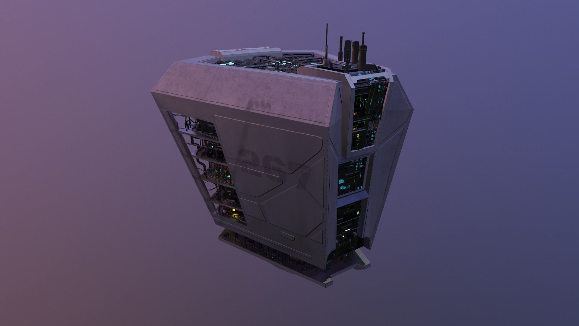 Hydrorig - Oblivion 3D model_20