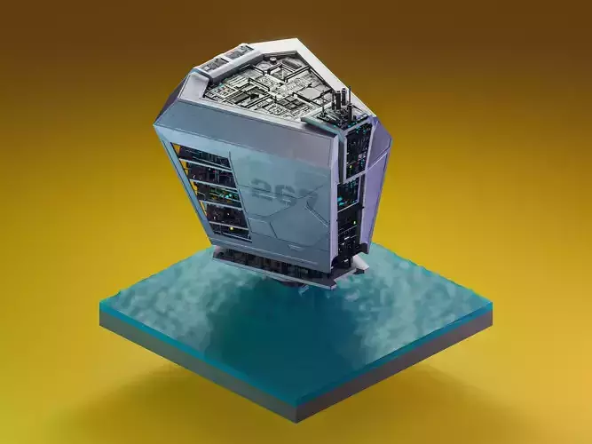 Hydrorig - Oblivion 3D model