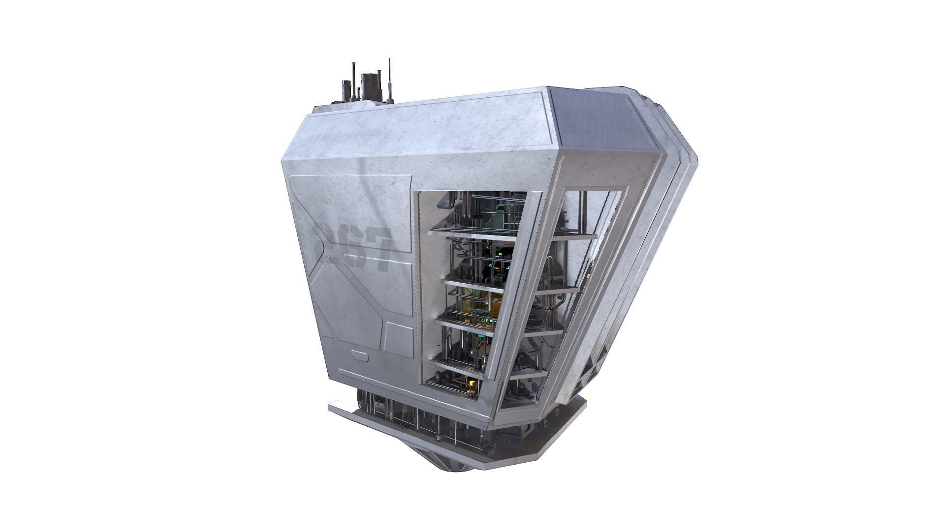 Hydrorig - Oblivion 3D model_4