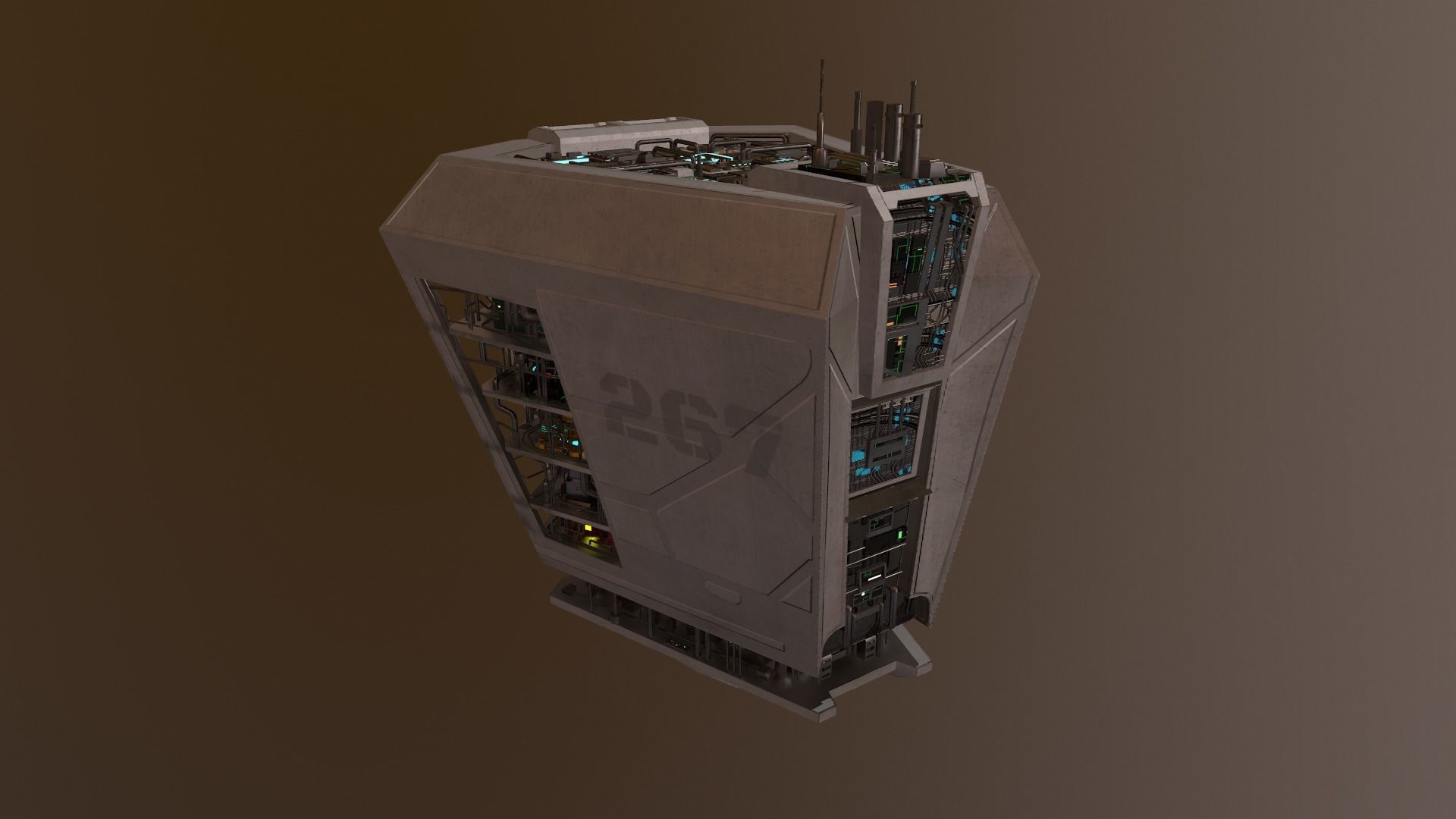 Hydrorig - Oblivion 3D model_30