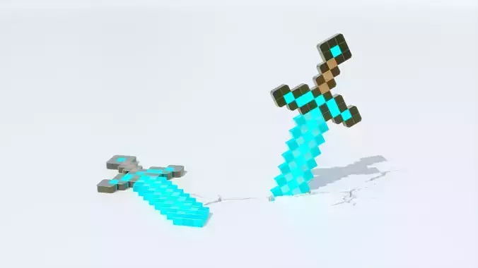 minecraft sword diamond