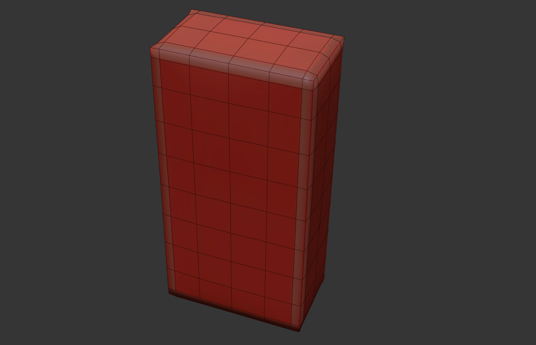 Granola Box 3D model_9