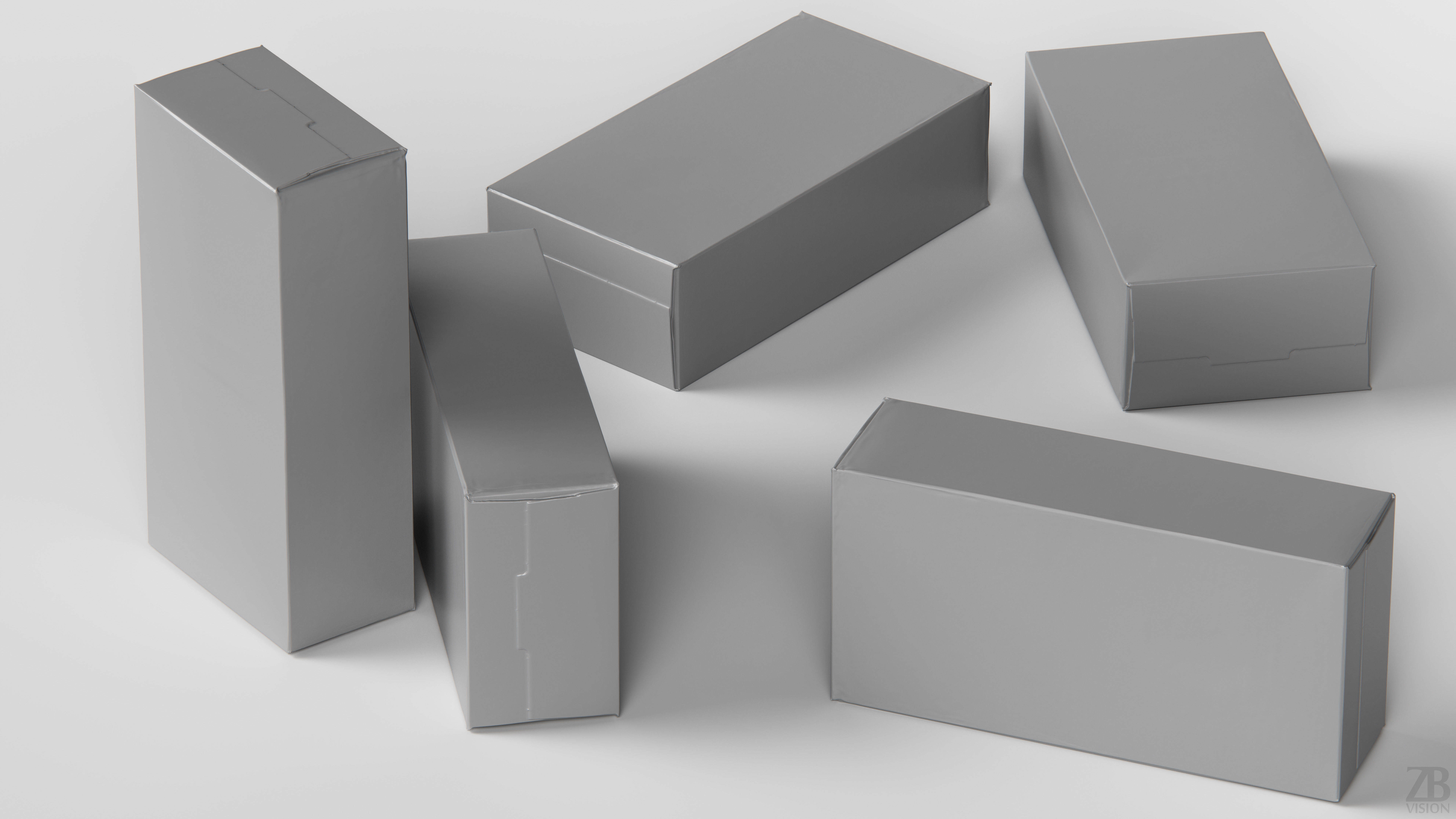 Granola Box 3D model_3