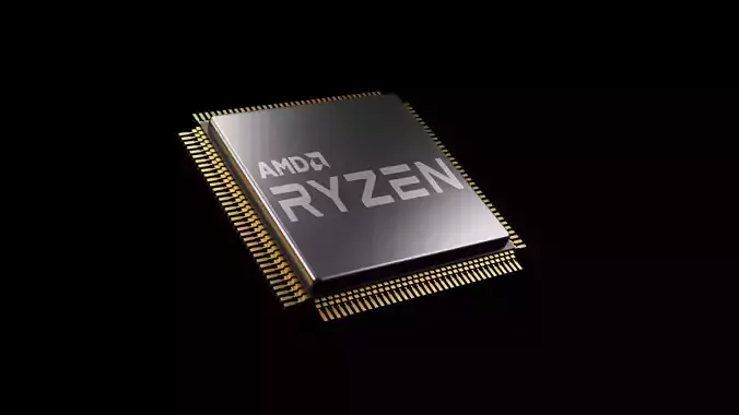 chip-cpu amd ryzen processor