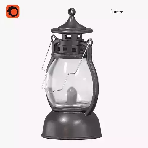 Old lantern 3D model