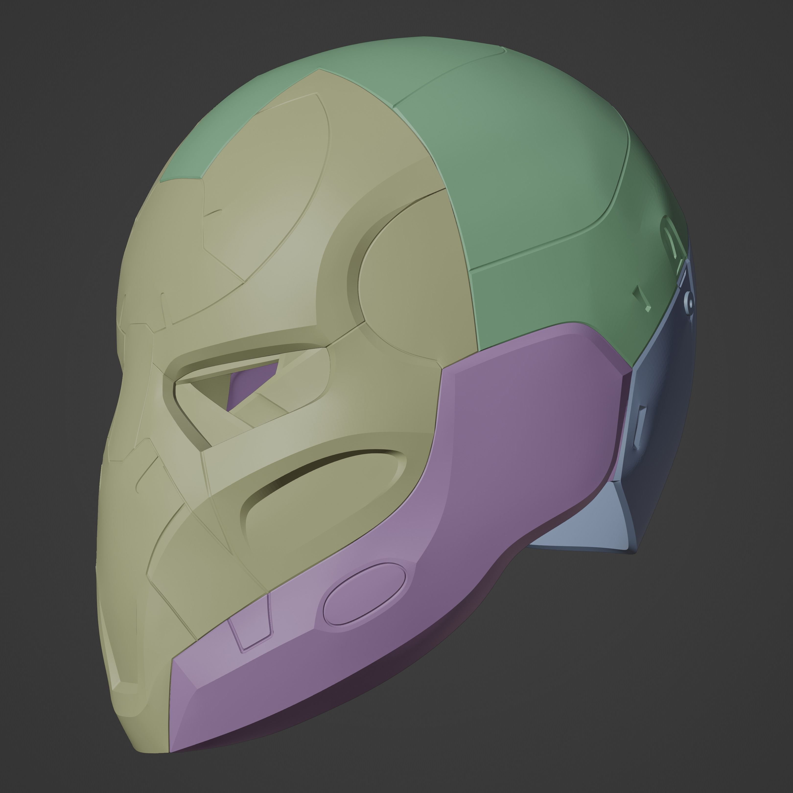 The Prowler PS4 Helmet 3D print model_11