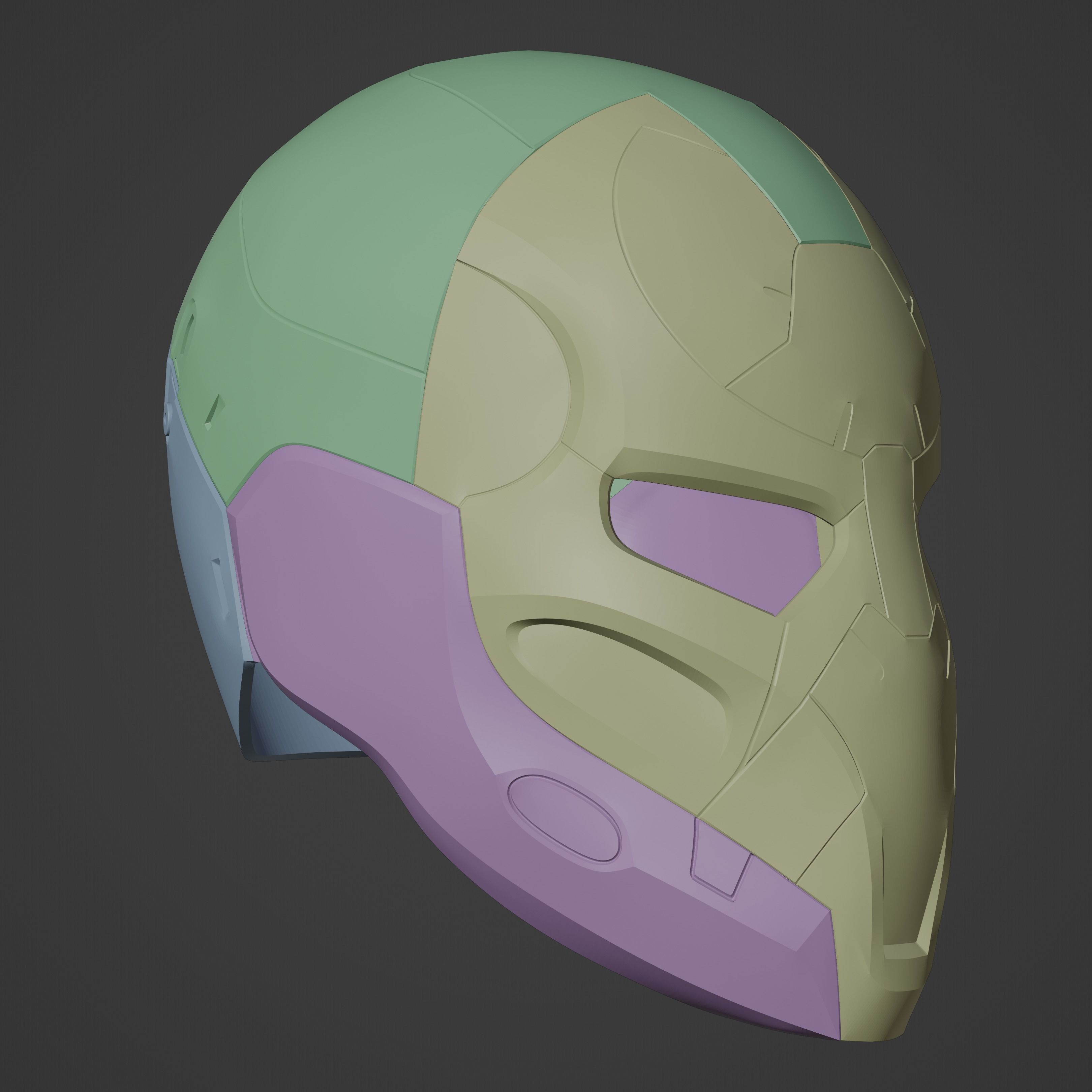 The Prowler PS4 Helmet 3D print model_10