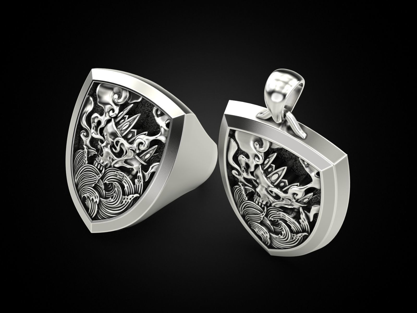 Collection King Skull V2 _2