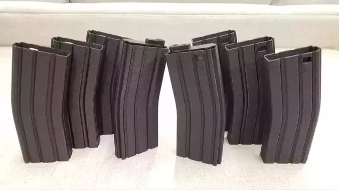 STANAG Style PTS Mag Sleeve for Airsoft 3D print model