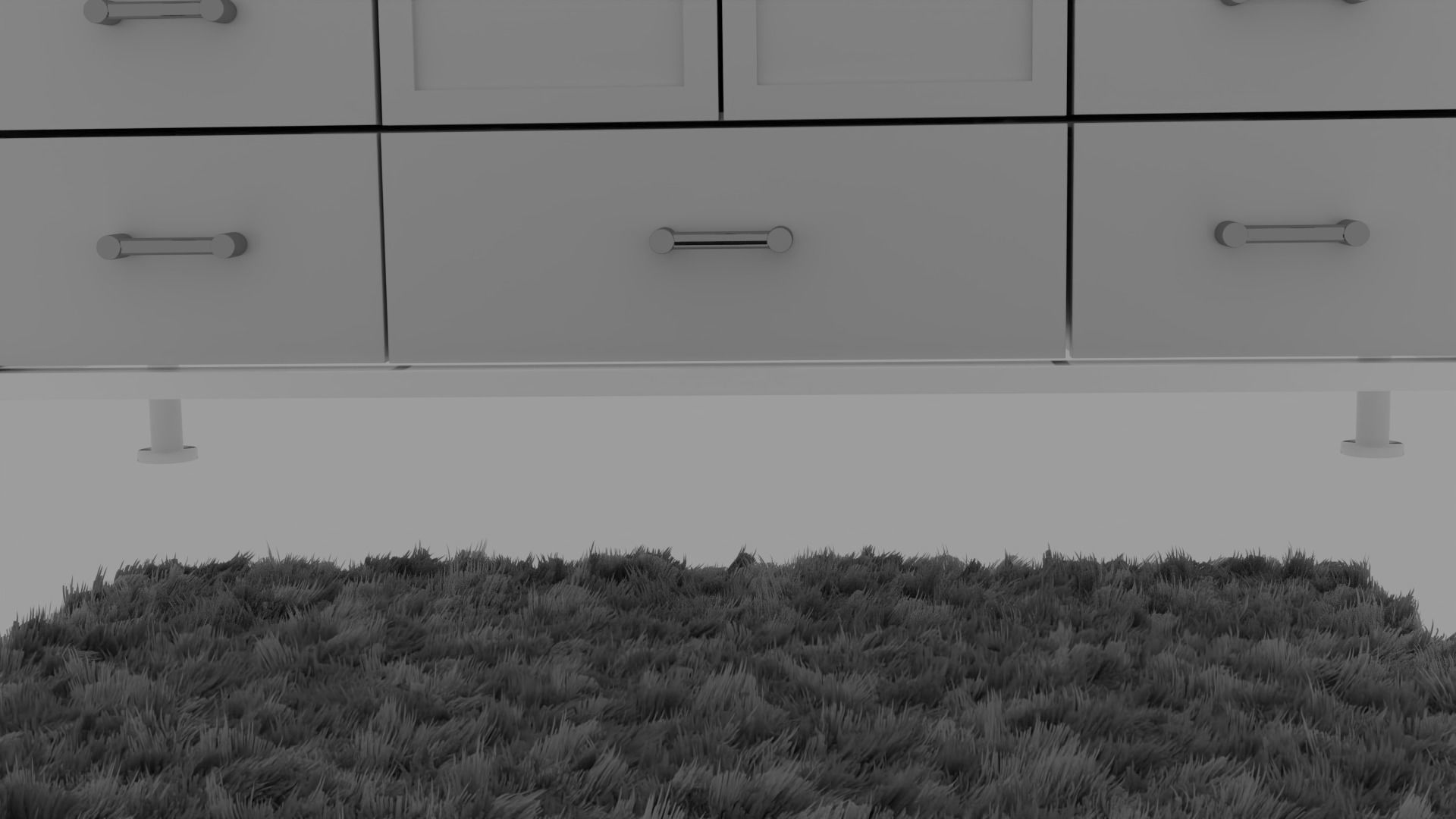 Modern Vanity Set 3D model_9