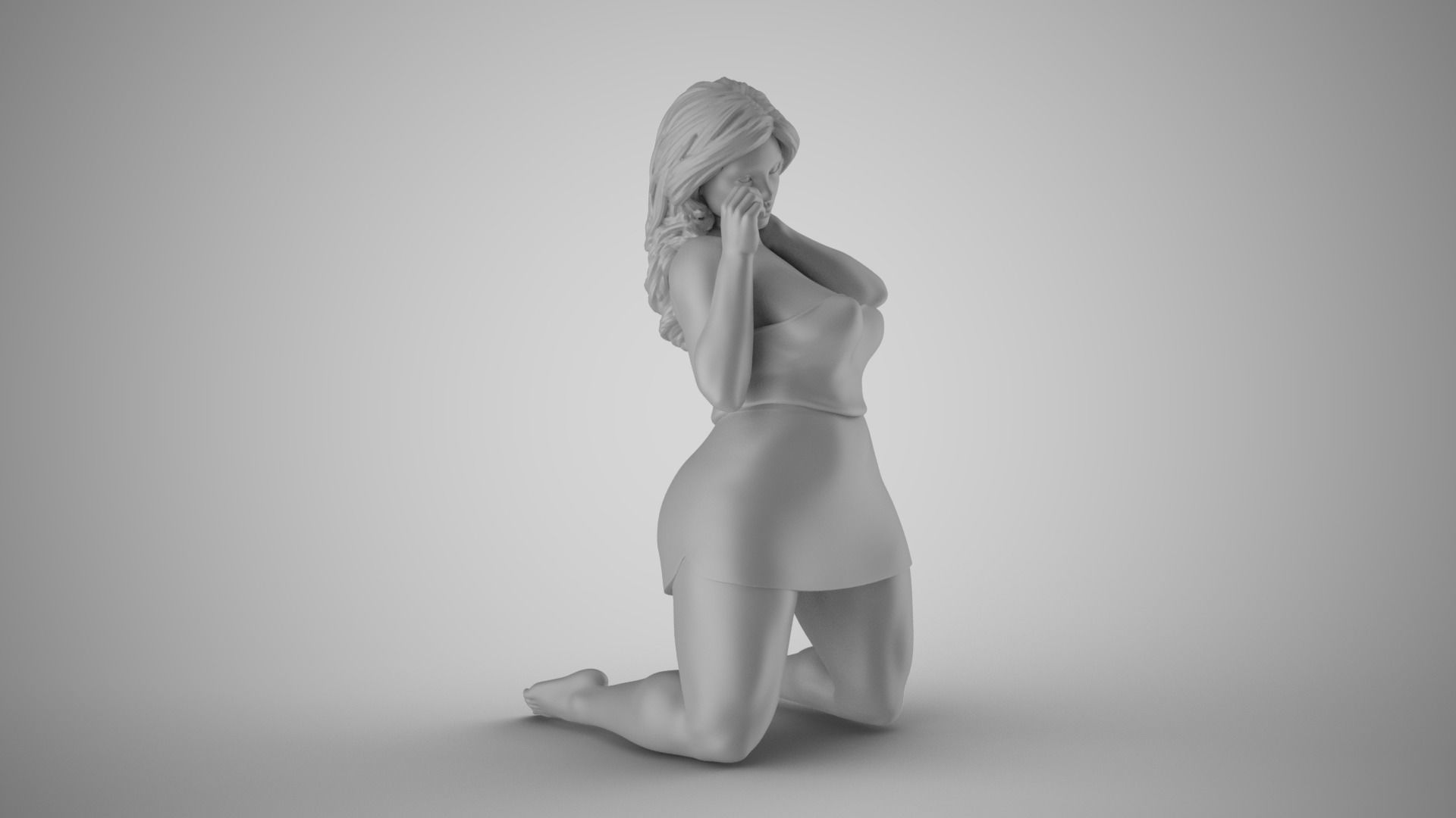 Woman Unknown Games 3D print model_3