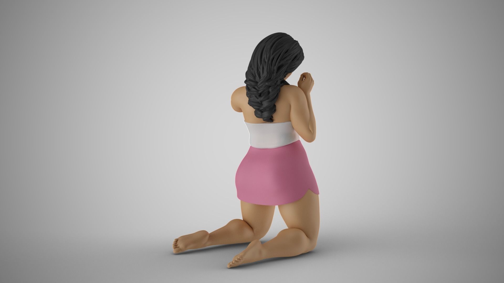 Woman Unknown Games 3D print model_6
