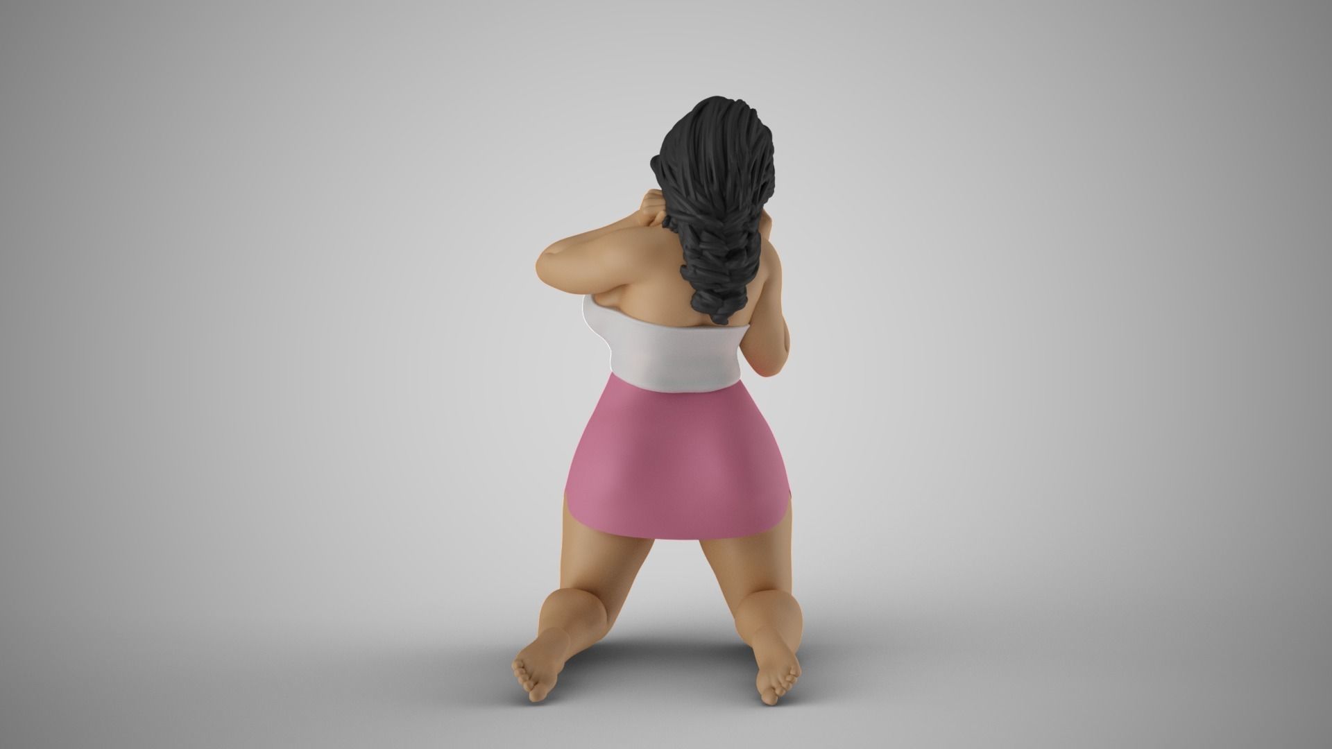 Woman Unknown Games 3D print model_7