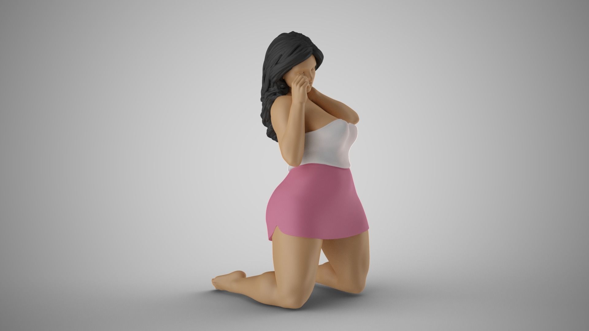 Woman Unknown Games 3D print model_4
