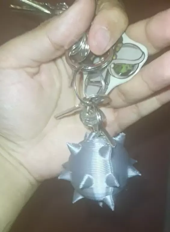 Spikeball keyholder 3D print model