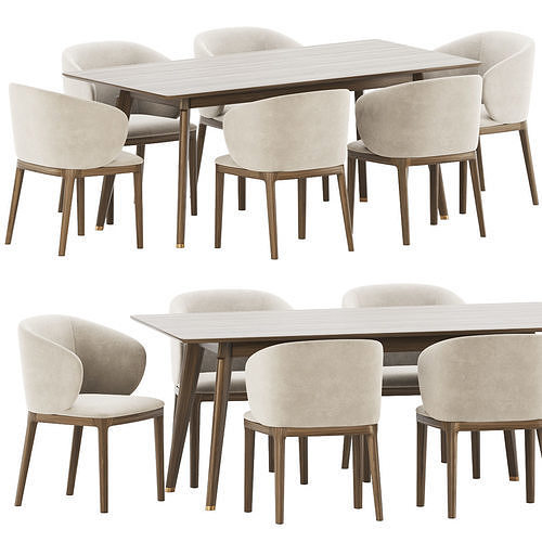 Dining Set 69 3D model