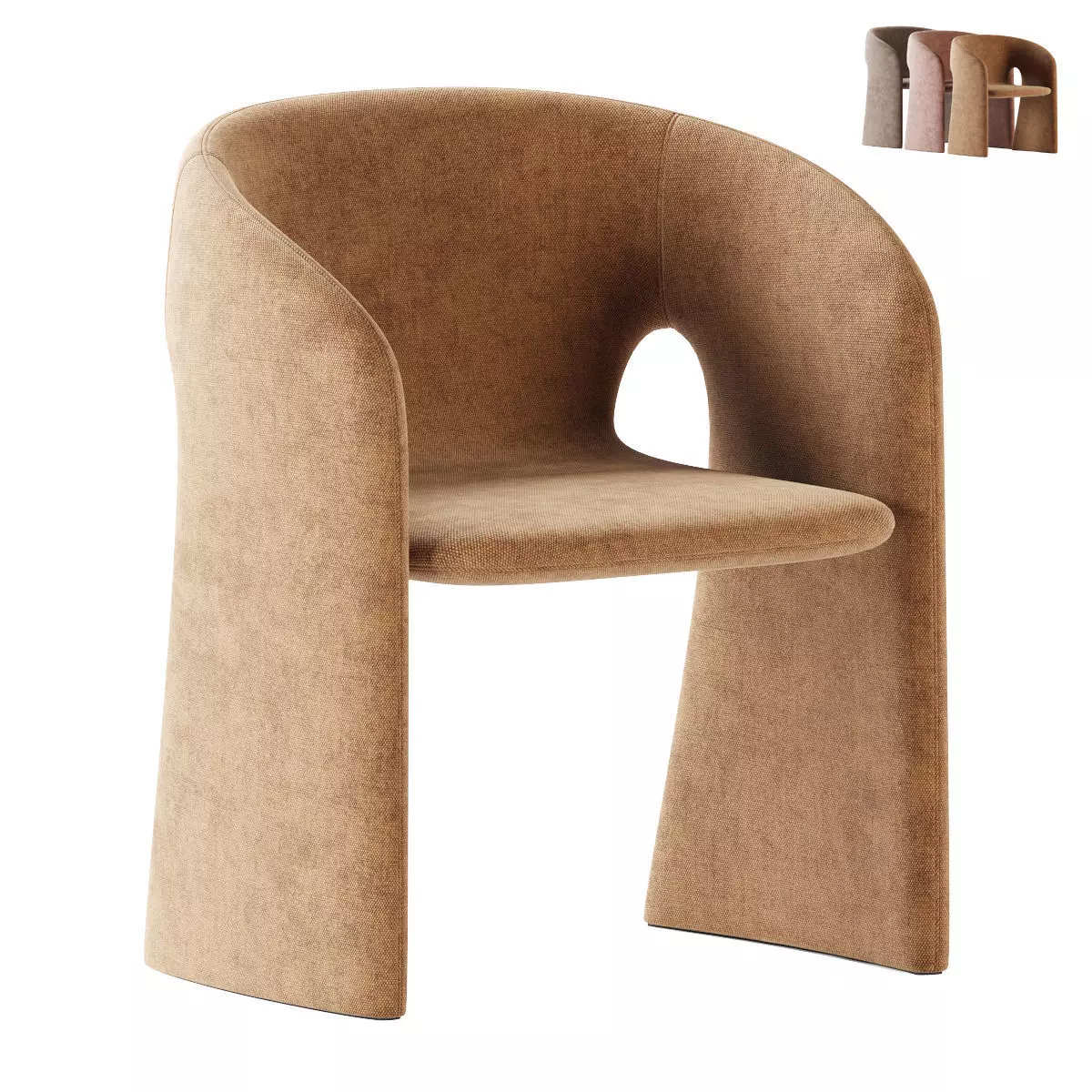 Celeste Dining Chair Roche Bobois 3D model