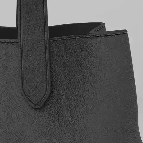 Bag leather Free low-poly 3D model