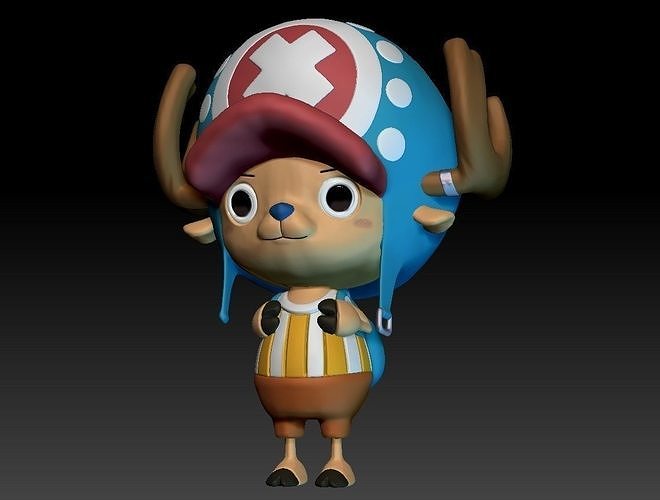 Tony Tony Chopper from One Piece 3D print model
