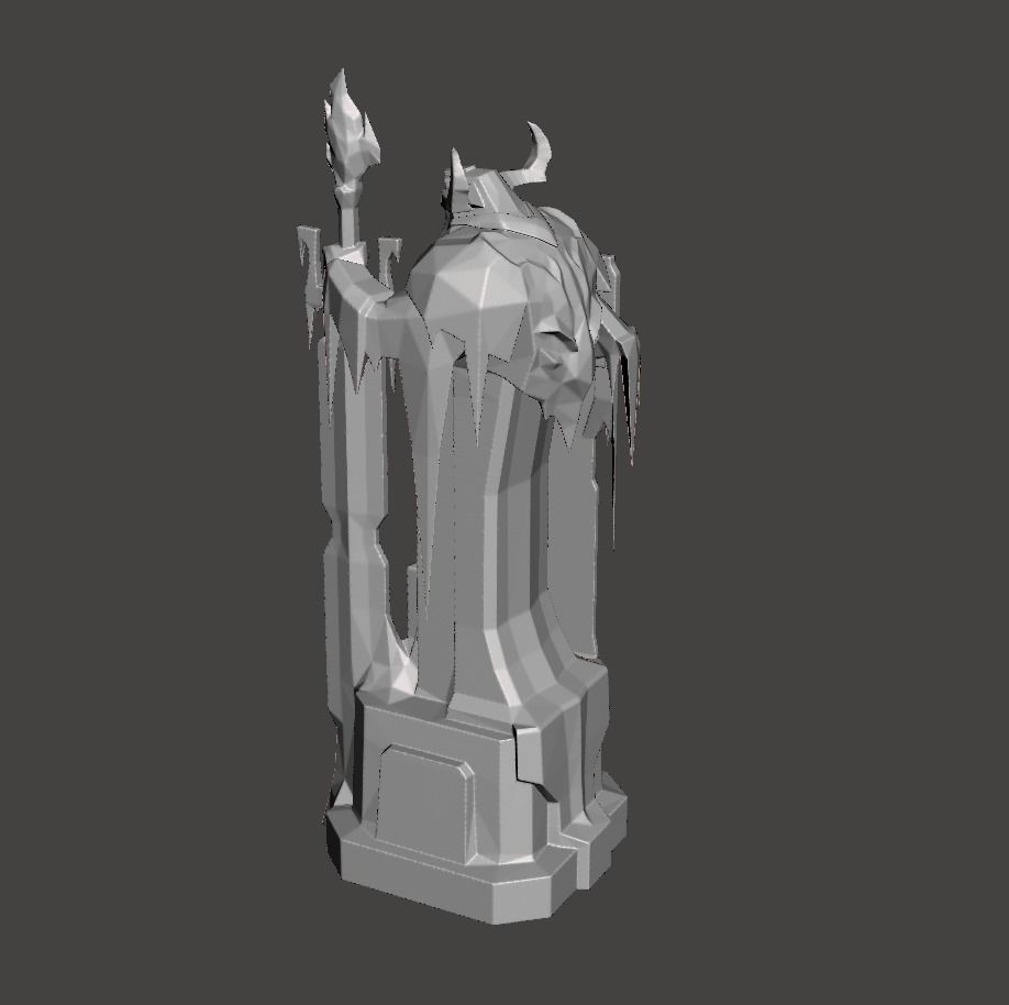 League of Legends ARAM Blue Turret 3D Model 3D print model_1
