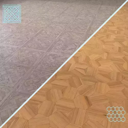 Parquet - Laminate - Wooden floor 2 in 1