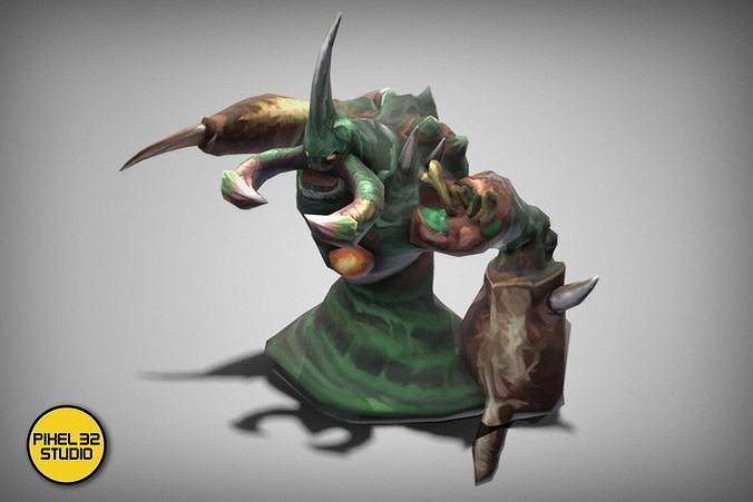 Dungeon Fantasy Monster - Slime Low-poly 3D model