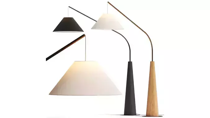 Crate and Barrel Gibson Floor Lamp