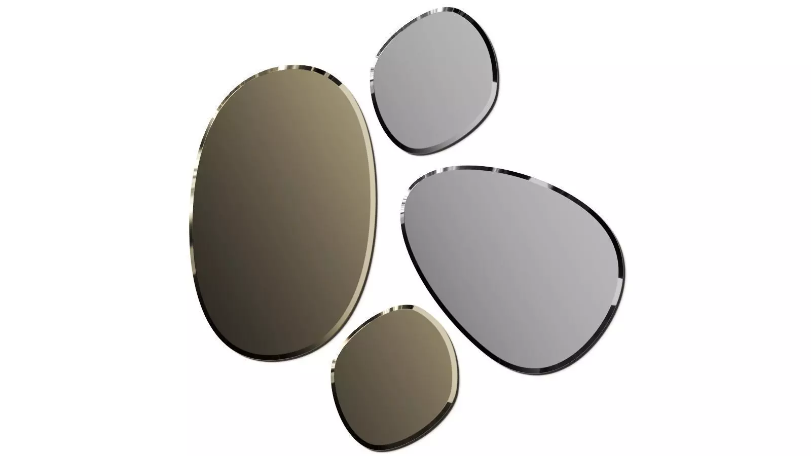 Riflessi Selfie Wall Mirrors 3D model_0